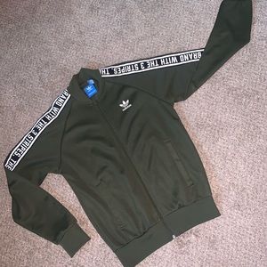 Adidas green sweater